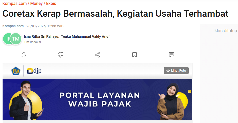 Berita pajak UKM