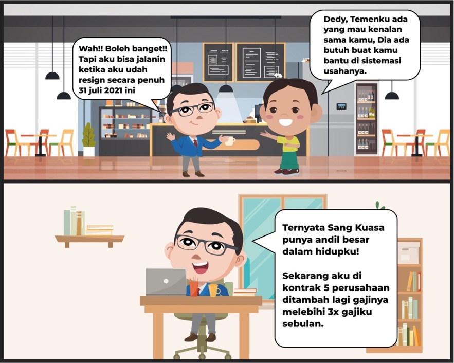 Pertolongan Tuhan awal memulai usaha